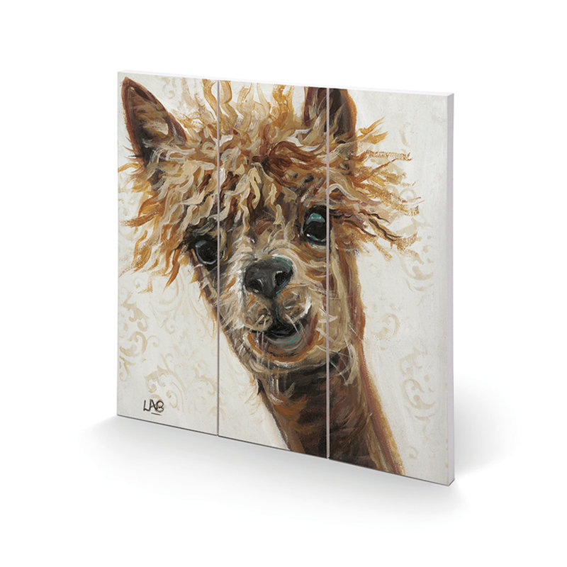 Bad Hair Day by Louise Brown - No Frame Painting on Wood