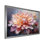 Fleurs de lotus de la pureté sur toile