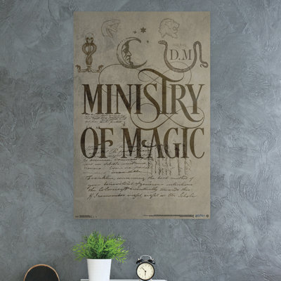 Impression sur papier harry potter-ministère de magic