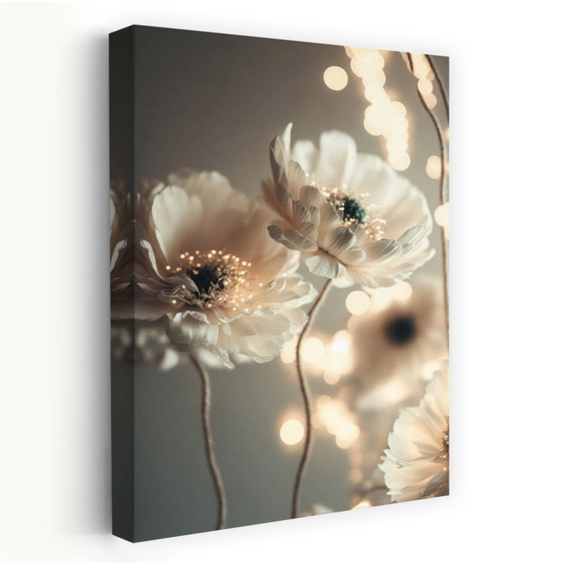 Estampe murale Pétales et Fleurs Vintage, H 24 po x l 16 po