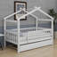 Lit maison avec lit gigogne-818125587