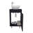Everson Vanity Sink, Black, Bathroom
