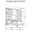 Commode 5 tiroirs Ranbir - blanc vieilli-1018580731