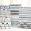 Ensemble de draps 4 pièces pour lit très grand avec imprimé à chevrons gris 100% flanelle de coton et draps-housse pour 2 personnes