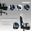 Inbox Zero Adjustable Reclining Ergonomic Swiveling PC & Racing Game Chair-683644149