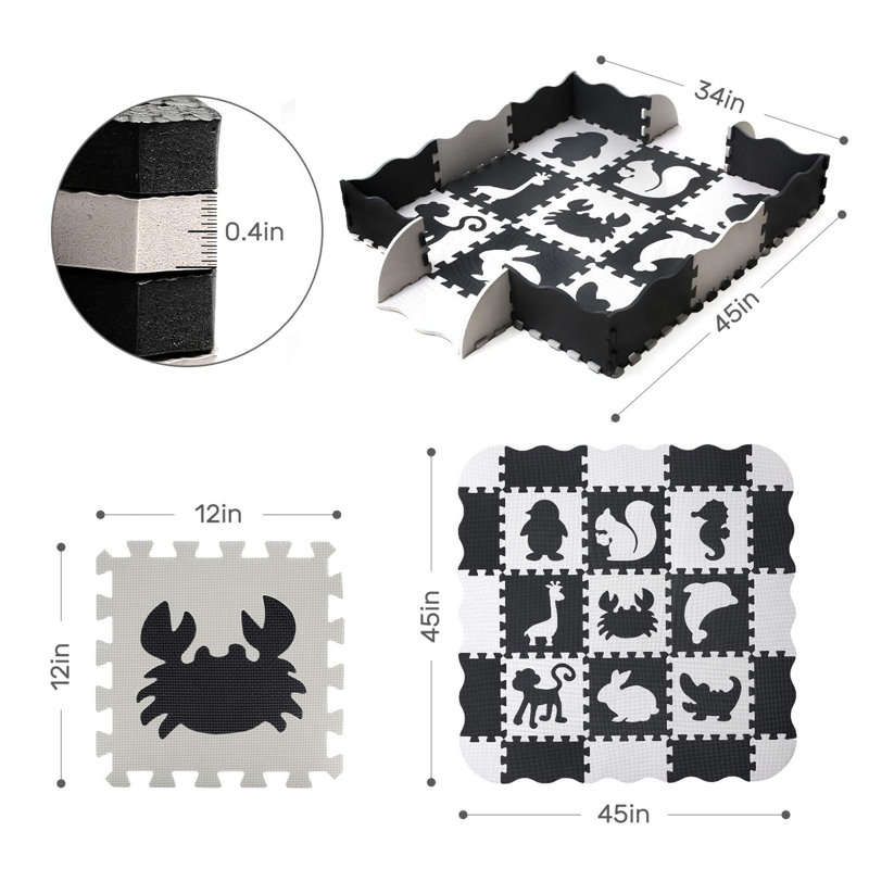 Tapis de jeu en mousse
