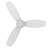 48"  3 - Blade LED Smart Standard Ceiling Fan with Remote Control and Light Kit Included.