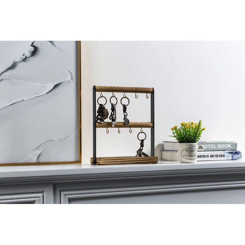 Entryway Key Hook Valet Jewellery Stand