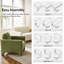 3 - Piece Living Room Set-132843853