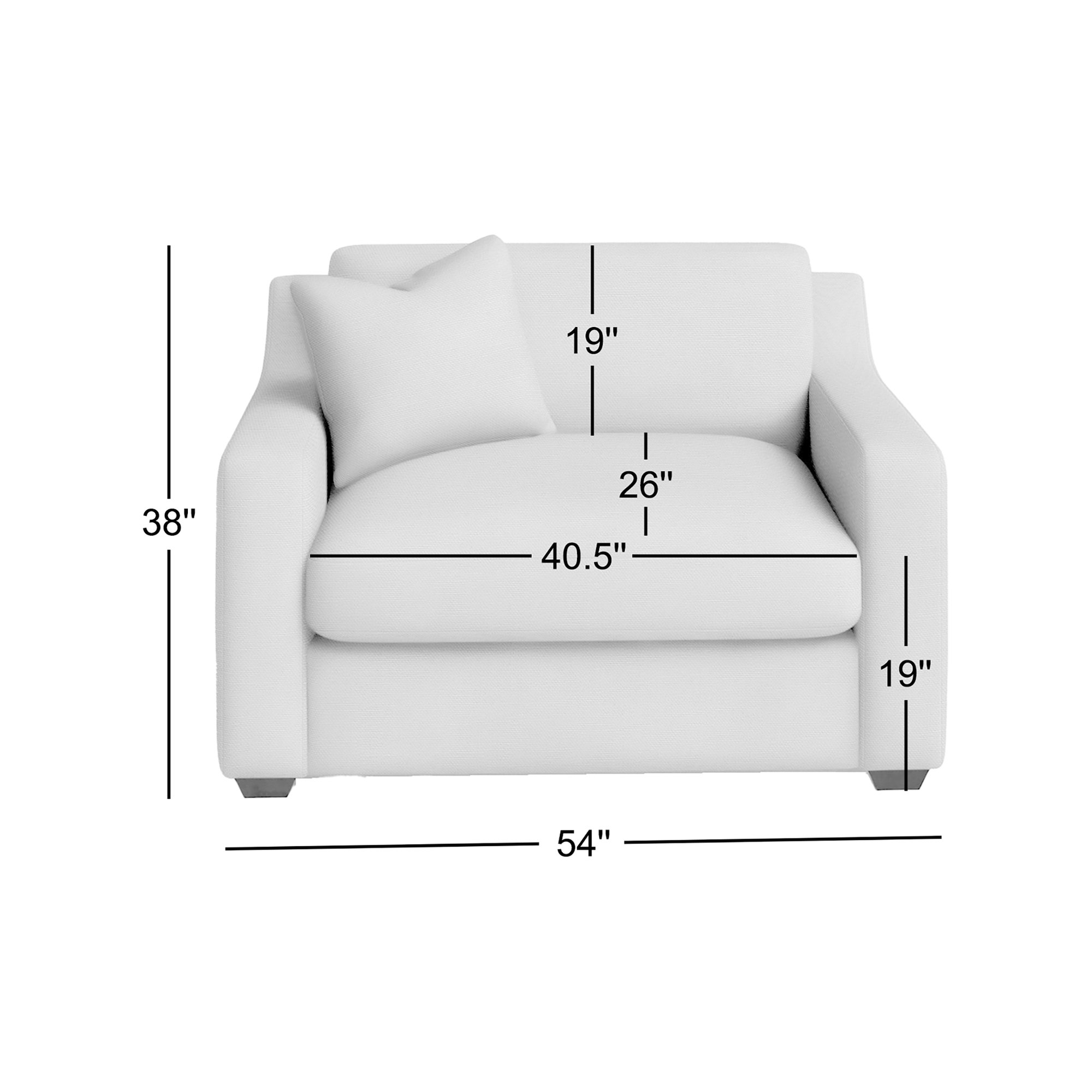 Rhodes Upholstered Chair And A Half, Nave Bark Performance Distressed Velvet