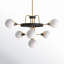 Andrea 7 Light Metal Dimmable Sputnik Chandelier