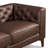 Peale 74" Genuine Leather Square Arm Sofa-1786479243