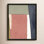 Warm Pink And Indigo by Julia Balfour