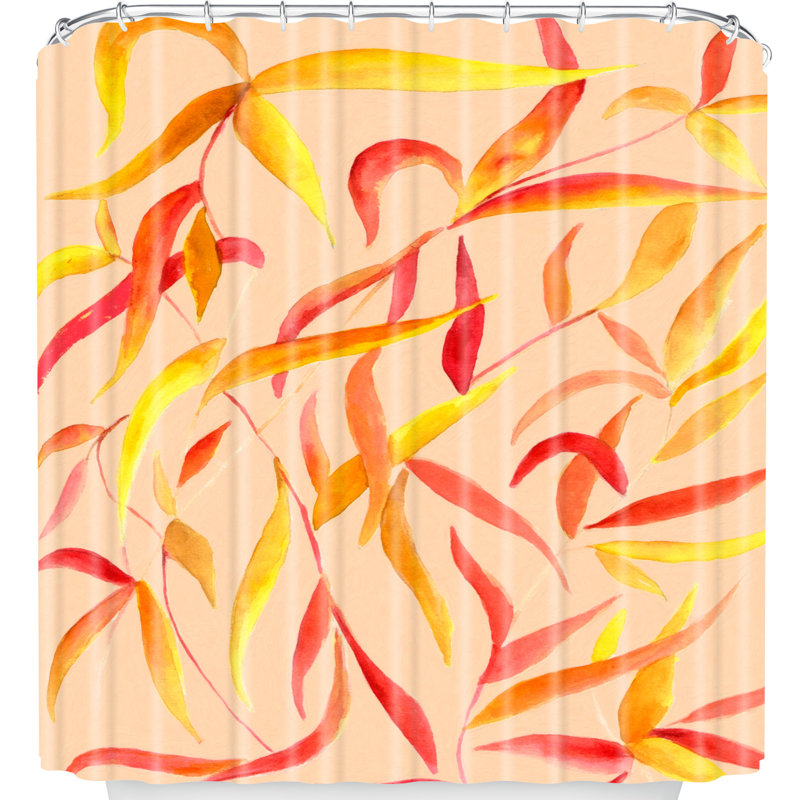 Rideau de douche simple automne leaves