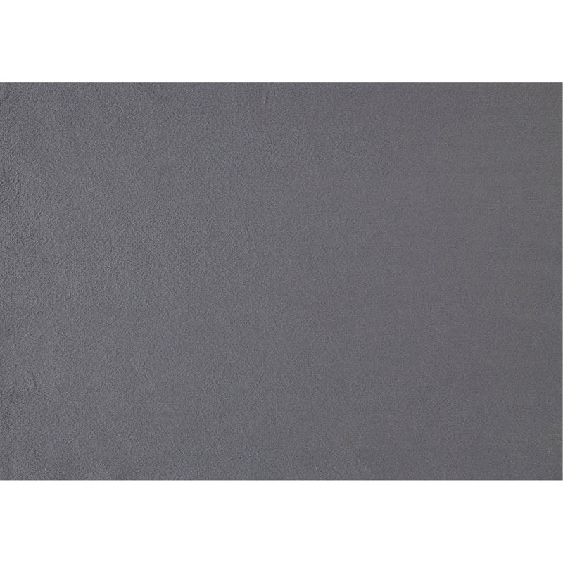 Ensemble de chaises d'appoint rembourrées en velours gris 2 pièces