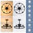 24'' Chandelier Ceiling Fan with Light Kit, Remote Wagon Wheel Chandelier