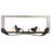 Rustic Lodge Flush Mounted Sconce