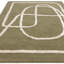 Brinlie Abstract Wool Hand Tufted Area Rug-1338700183