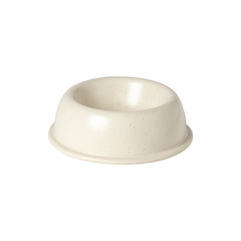 Bol pour nourriture pour animaux Casafina Pacifica, Vanille, Grand (1,88 tasse / 15 oz liquide)