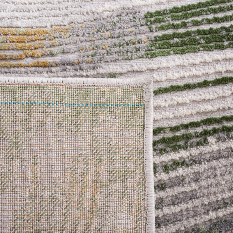 Amary Performance Abstract Rug, Rectangle 5'3" x 7'6"