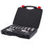 Coffret de 13 forets magnétiques, diamètre de coupe de 7/16" à 1 - 1/16", profondeur de coupe de 1", M2AL, mallette de transport, 2 goupilles de centrage, clé, compatible acier rapide