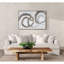 Cadre flottant, peinture sur toile