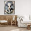 Portrait de vache patiné, estampe numérique, design par Petal Prints Design-405451879-405451876
