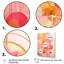 «Pink Island Sunrise Collage», art mural abstrait-287693645-483831794