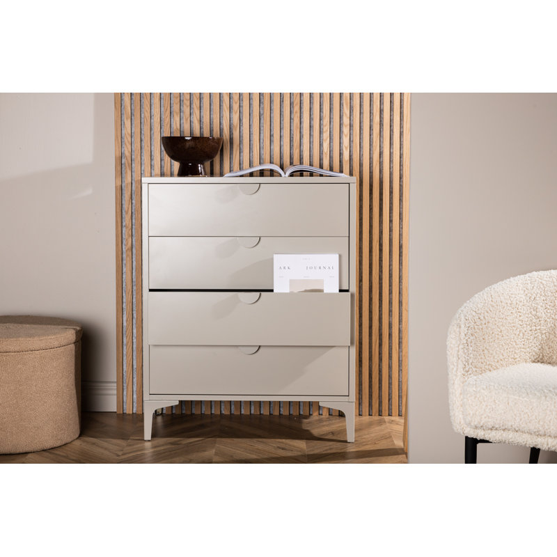 Palmona Steel Standard Accent Chest, Beige
