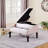 Krysha Upholstered Ottoman-247453468
