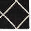 Fornof area rug Machine Woven Rectangle Black/White-1880851375