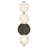 Selene Steel Swing Arm Sconce