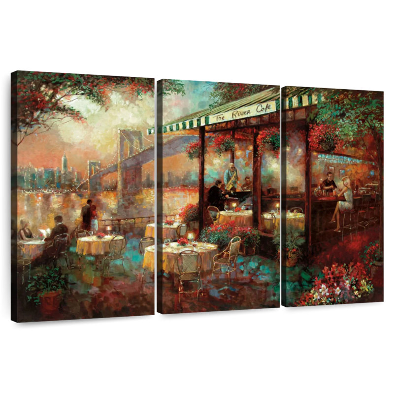 Yarlin The River Cafe, 20" H x 33" W
