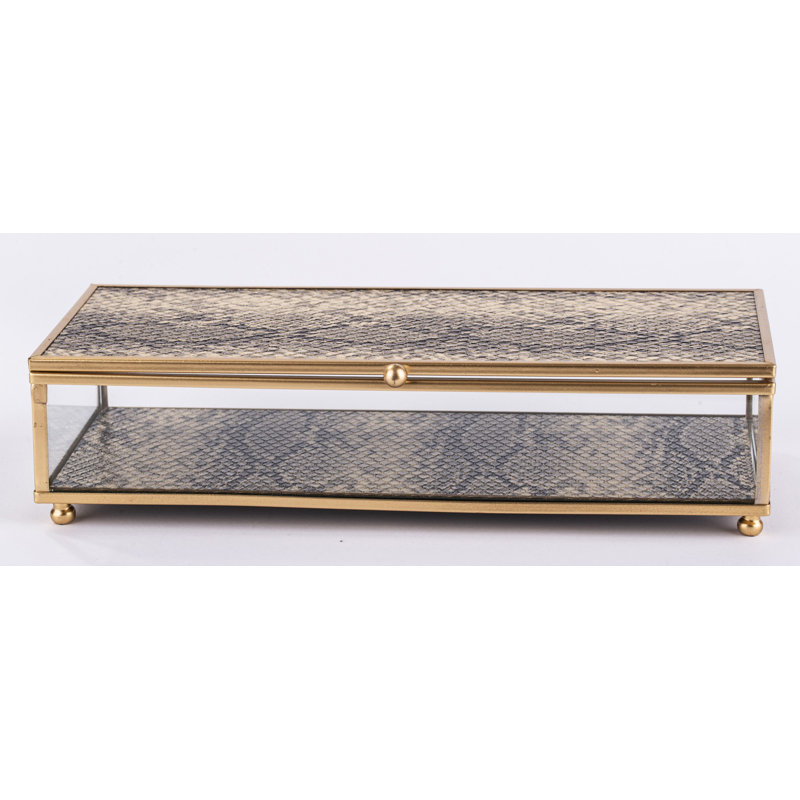 Glass Jewelery Box +