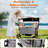 4-Seater Wagon Stroller with Push & Pull Handle, Adjustable Canopy & 5-Point Harness-125367290-125367291