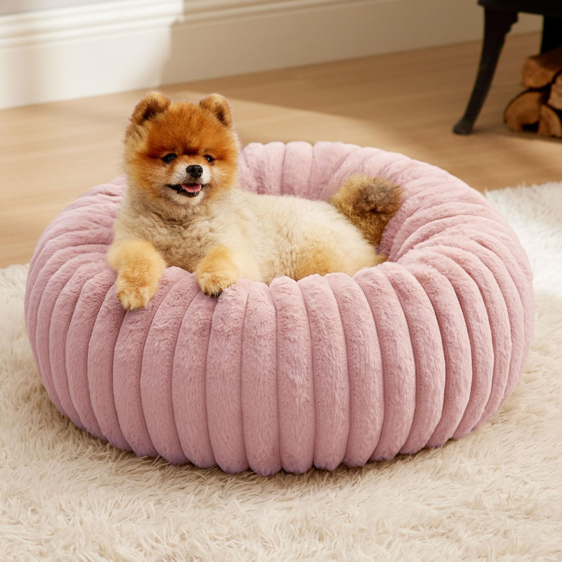 Lit pour chien Bedsut Donut, S (H 7 po x l 23 po x P 23 po), Sable