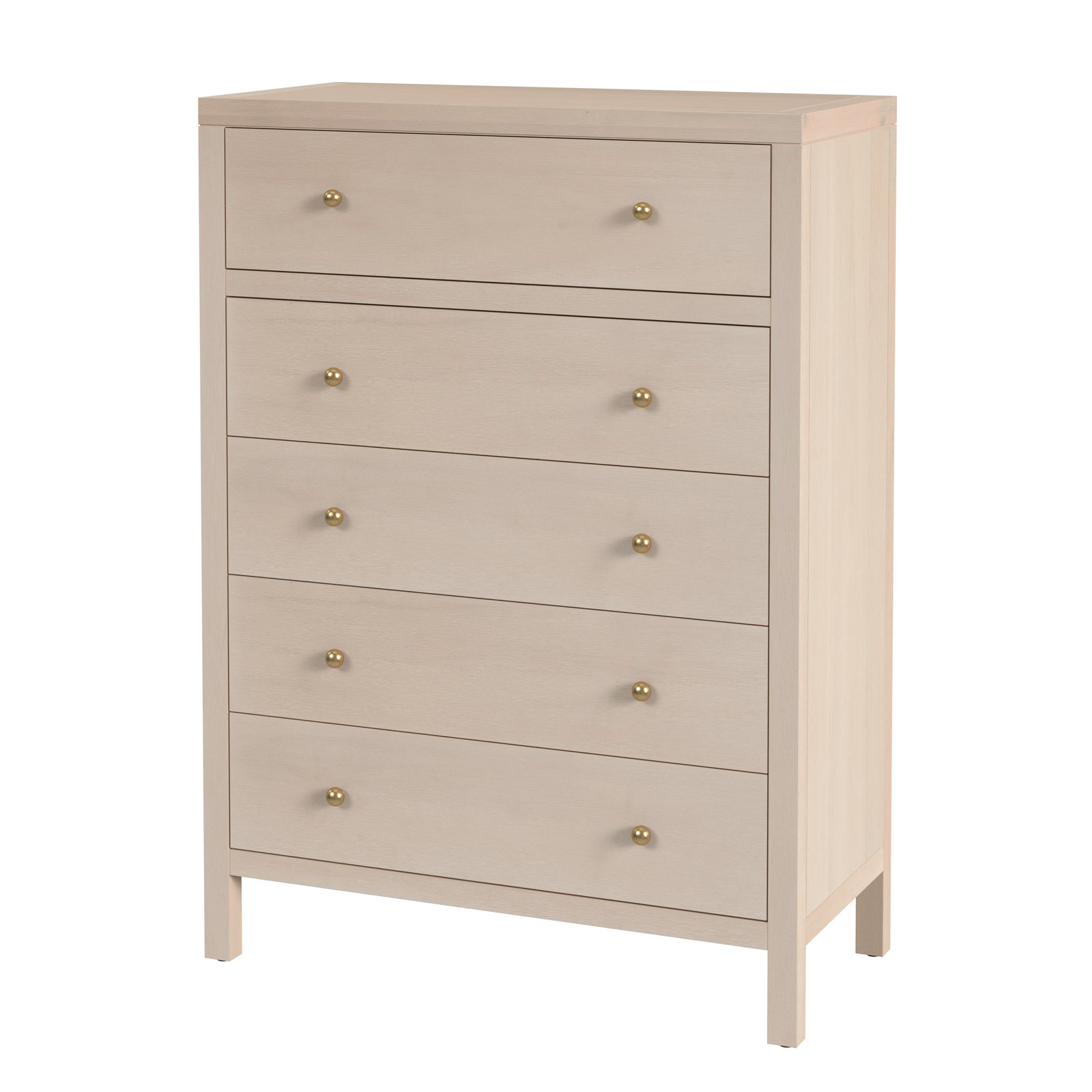 Celine 36" Acacia Dresser, Antique Taupe