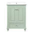 Meuble-lavabo 24 po avec lavabo en céramique-188861845