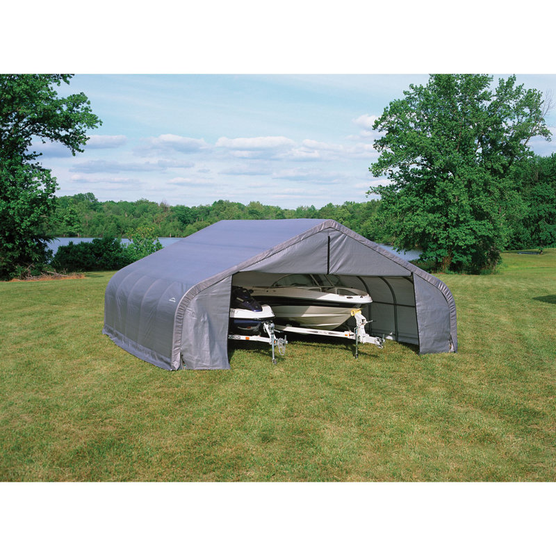 23 Ft. W x 20 Ft. D Garage, Grey