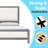 Solid Wood Platform Bed with Linen & Nailhead Trim-1018676958-1018676955