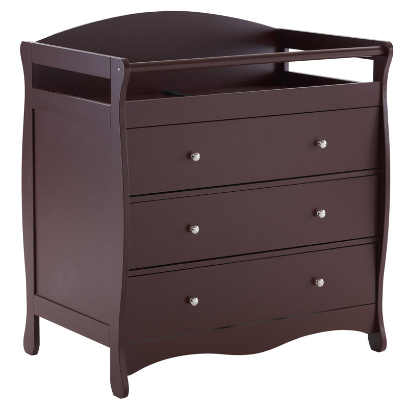 Commode à langer Eli, Brun