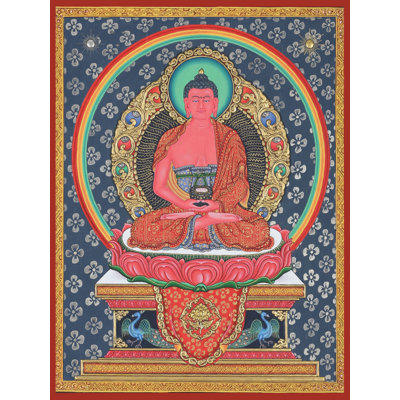 Bouddha Newit en relief Amitabh