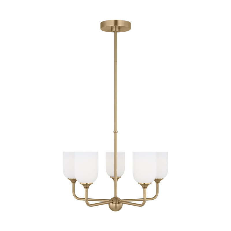 Emile Medium Chandelier from Generation Lighting , Gold, No