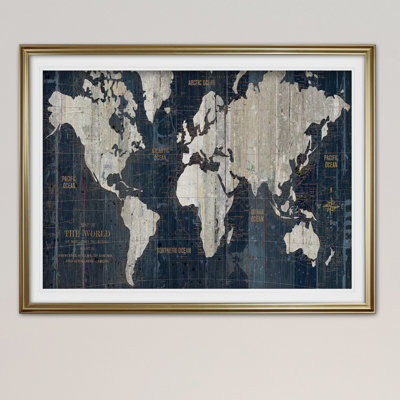 Pedra " Old World Map "