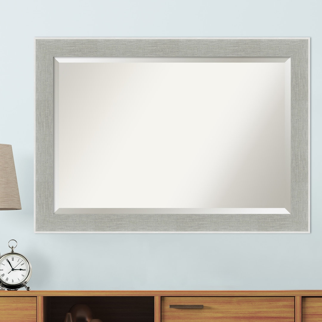 Lawhorn Flat Wall Mirror Beachcrest Home™ 