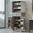 Bathroom Storage Cabinet With Multi-Functional Storage Space, Drawer With Slide Rails, Adjustable Shelf, Grey-810829103