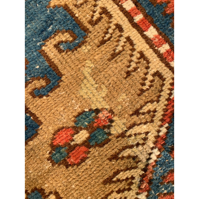 Oriental Area Rug in Rust