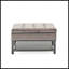 Table basse avec rangement et repose-pieds