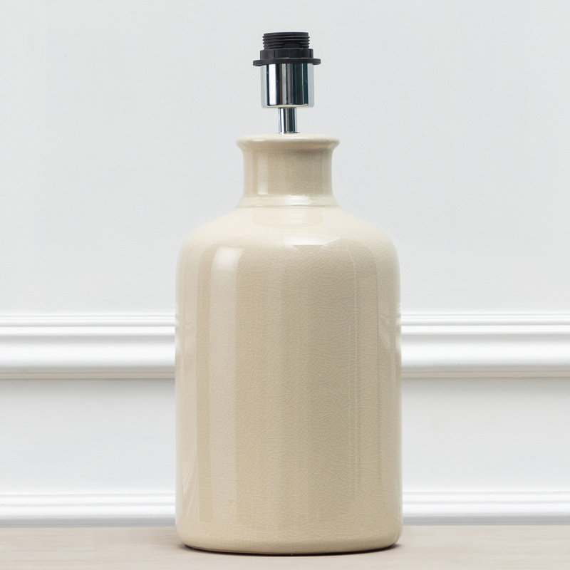 Elspeth Ceramic Lamp Base Lamp, Cream