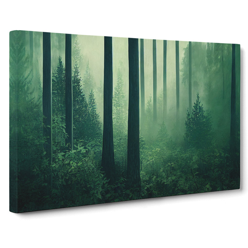Forest Mist Vol.4 - Wrapped Canvas, 35cm H x 50cm W x 3cm D